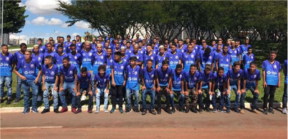 Ação social do Instituto Esporte e Vida