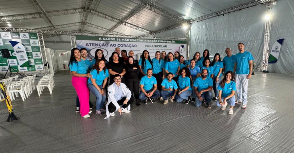 Equipe do Programa Mais Saúde em Novo Gama